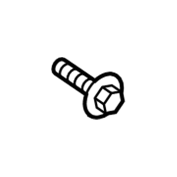 Lincoln -W716152-S424 Upper Center Pillar Trim Screw