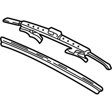 Ford F8PZ-17528-KA Wiper Blade Assembly