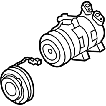 Mercury 8L8Z-19703-B Compressor Assembly