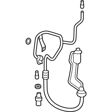 Lincoln H3GZ-19972-A Suction Tube