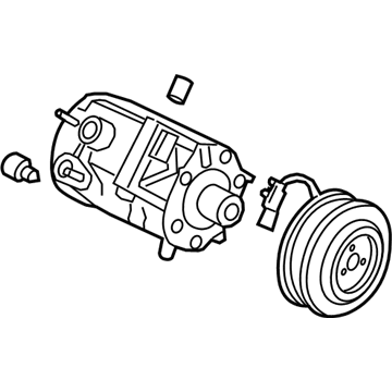 Ford LC3Z-19703-G Compressor Assembly