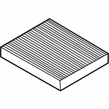 2022 Ford Escape Cabin Air Filter - LX6Z-19N619-CA