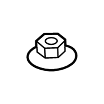 Ford -W708731-S441 Center Seat Belt Nut