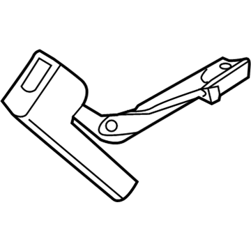 Ford FL3Z-1660045-GG Buckle Assembly - Seat Belt