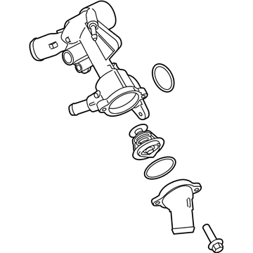 Ford BL3Z-8A586-G Thermostat Housing