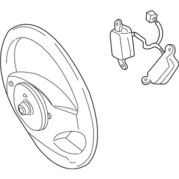 Ford 8S4Z-3600-DD Steering Wheel Assembly