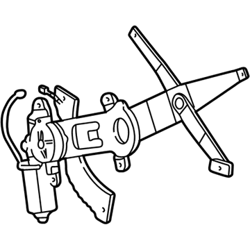 Ford H2MZ-99233V94-H Window Motor