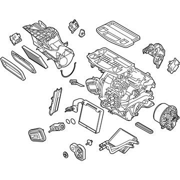 Ford AE8Z-19B555-A A/C & Heater Assembly