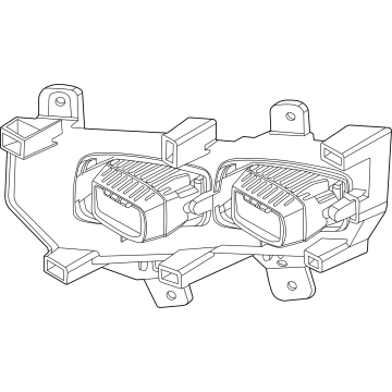 Ford ML3Z-15200-F Fog Lamp Assembly