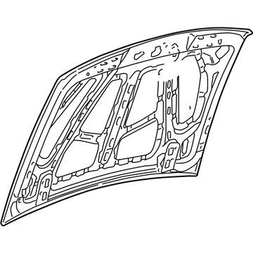 Mercury Hood - F87Z-16612-BA