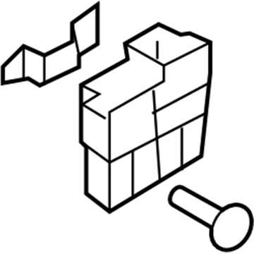 Mercury 8L8Z-7840380-A Energy Absorber