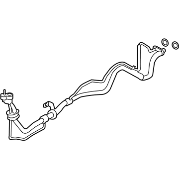 Lincoln DG9Z-19A834-J Evaporator Tube