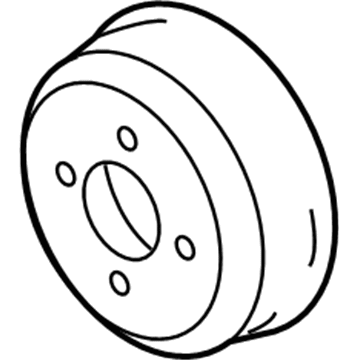 Ford 6L2Z-8509-AA Pulley