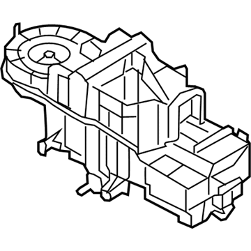 Mercury AL8Z-19B555-A Evaporator Assembly