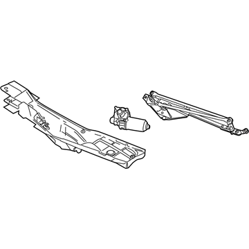 Ford 8W1Z-17566-B Arm And Pivot Shaft Assembly