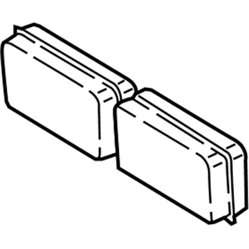 Lincoln HC3Z-25280B62-B Vent Grille