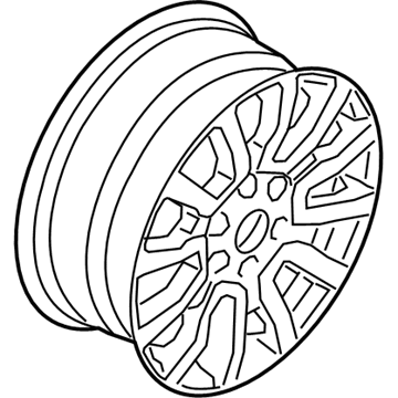 Ford KB3Z-1007-B WHEEL ASY