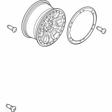 Ford N2DZ-1007-C Wheel, Alloy