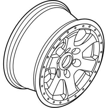 Ford N2DZ-1007-EA WHEEL ASY