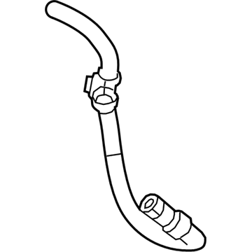 Ford Explorer Oil Cooler Hose - FB5Z-6A715-B