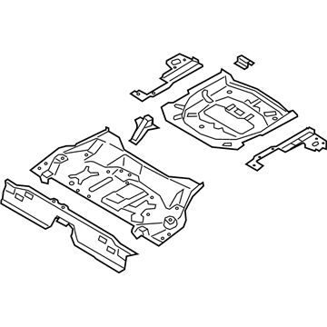 Lincoln Floor Pan - LX6Z-7811215-C