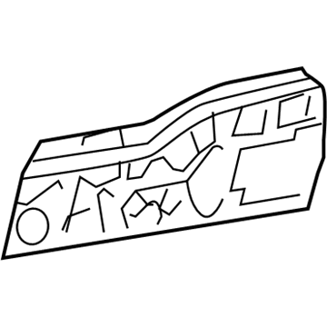 Lincoln 4L3Z-1521124-AA Reinforcement Panel