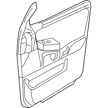 Ford 7L1Z-7823942-AA Door Trim Panel