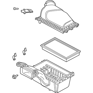 Ford CT4Z-9600-A Air Cleaner Assembly