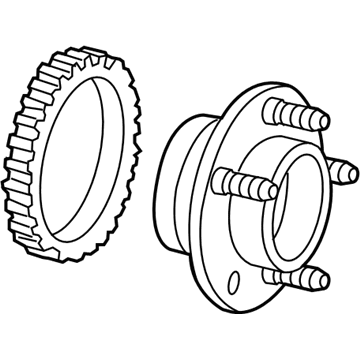 Mercury H2MZ-1104-X Hub & Bearing