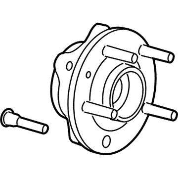 Ford BT4Z-1104-B Hub Assembly