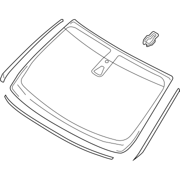 Lincoln KA1Z-5803100-F Windshield