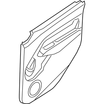 Ford DT1Z-17237A05-RD Seal - Door Panel Lining