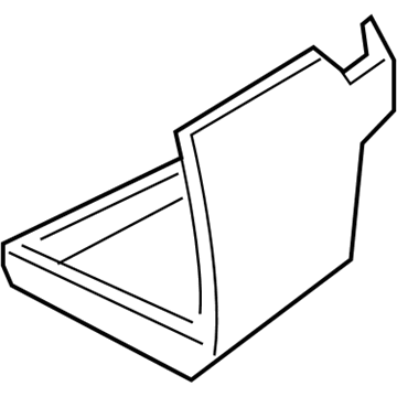 Lincoln DP5Z-78403B22-A Side Shield