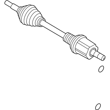 Lincoln L1MZ-3A428-E Axle Assembly