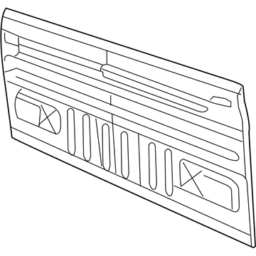 Ford 9L3Z-1640300-A Back Panel