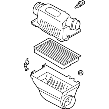 Lincoln L1MZ-9600-N Air Cleaner Assembly