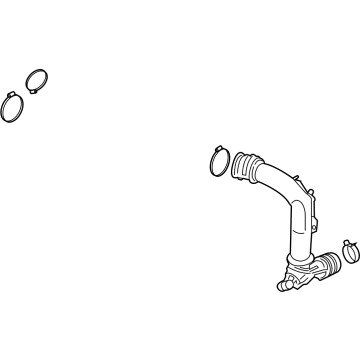 Ford Explorer Air Intake Coupling - L1MZ-9B659-E