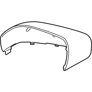 2021 Ford Police Interceptor Utility Mirror Cover - LB5Z-17D742-AB