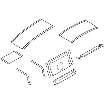 Ford AR3Z-6320000-CL Stripe Package