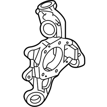 Mercury 6F9Z-5B758-A Knuckle