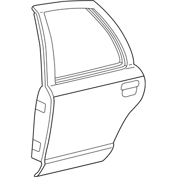 Mercury F8AZ-5424630-AA Door Shell