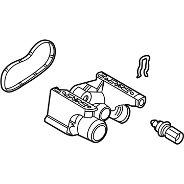 Ford BE8Z-8K556-A Water Outlet