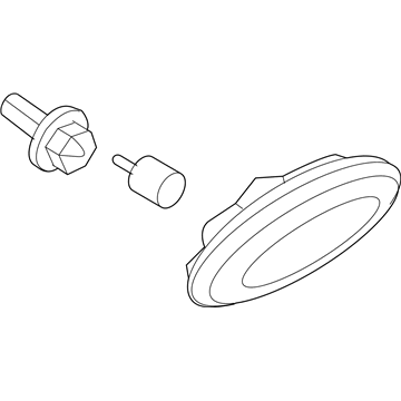 Mercury 5E6Z-13368-AA Repeater Lamp