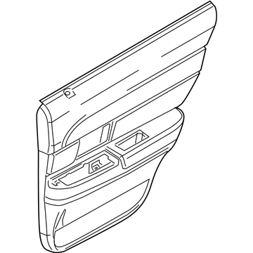 Ford 7W3Z-5427406-BB Panel Assembly - Door Trim