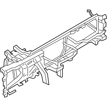 Lincoln GD9Z-5404545-A Reinforcement Beam