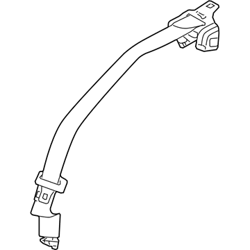 Lincoln 6E5Z-54611B68-AB Outer Belt Assembly