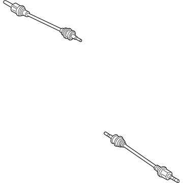 Ford F2GZ-4K138-C Axle Assembly