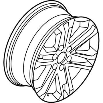 Ford ML3Z-1007-HA Wheel, Alloy