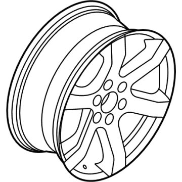 Ford ML3Z-1007-KA Wheel, Alloy