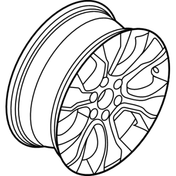 Ford ML3Z-1007-LA Wheel, Alloy